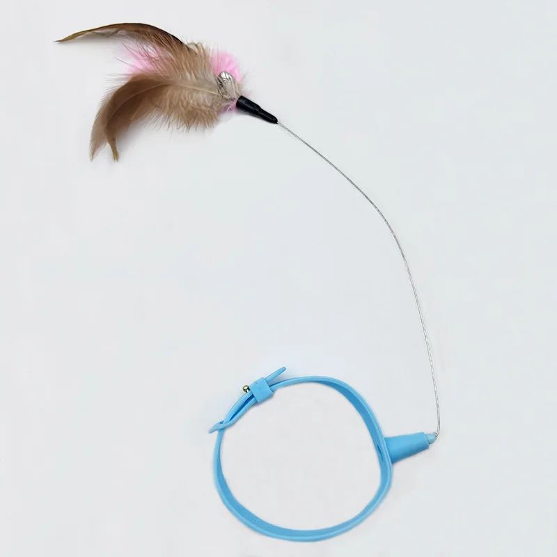 Interactive Feather Fishing Rod Cat Toy 11