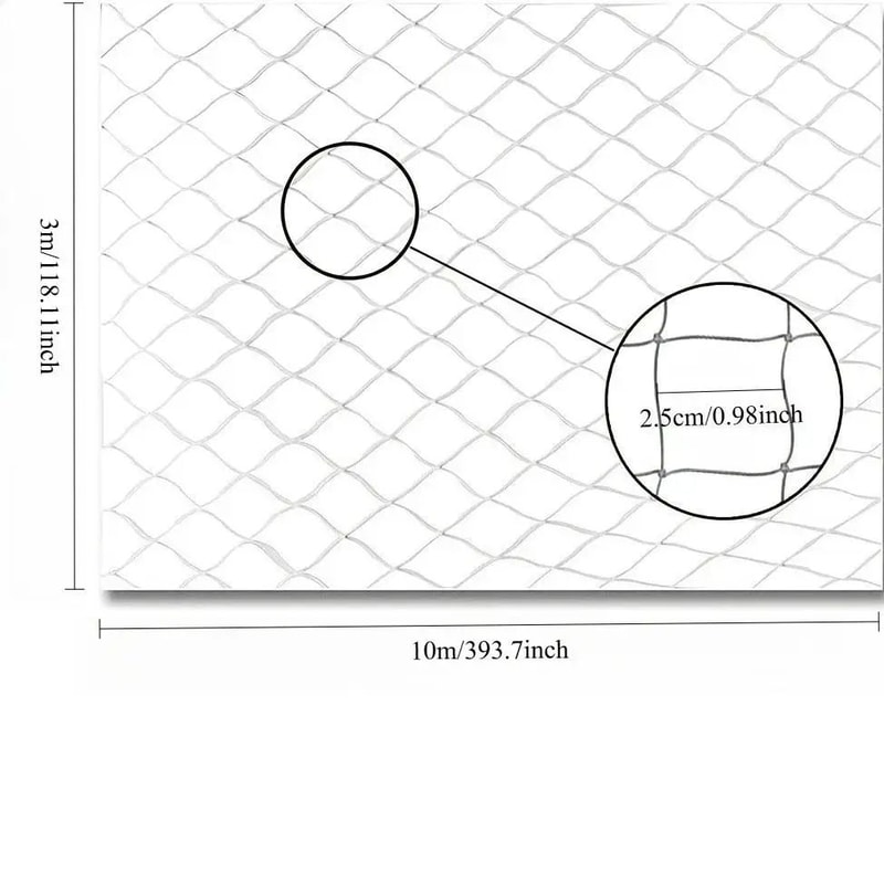 Transparent Cat Safety Net For Balcony And Stairs 8