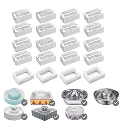cat water fountain replacement filter set