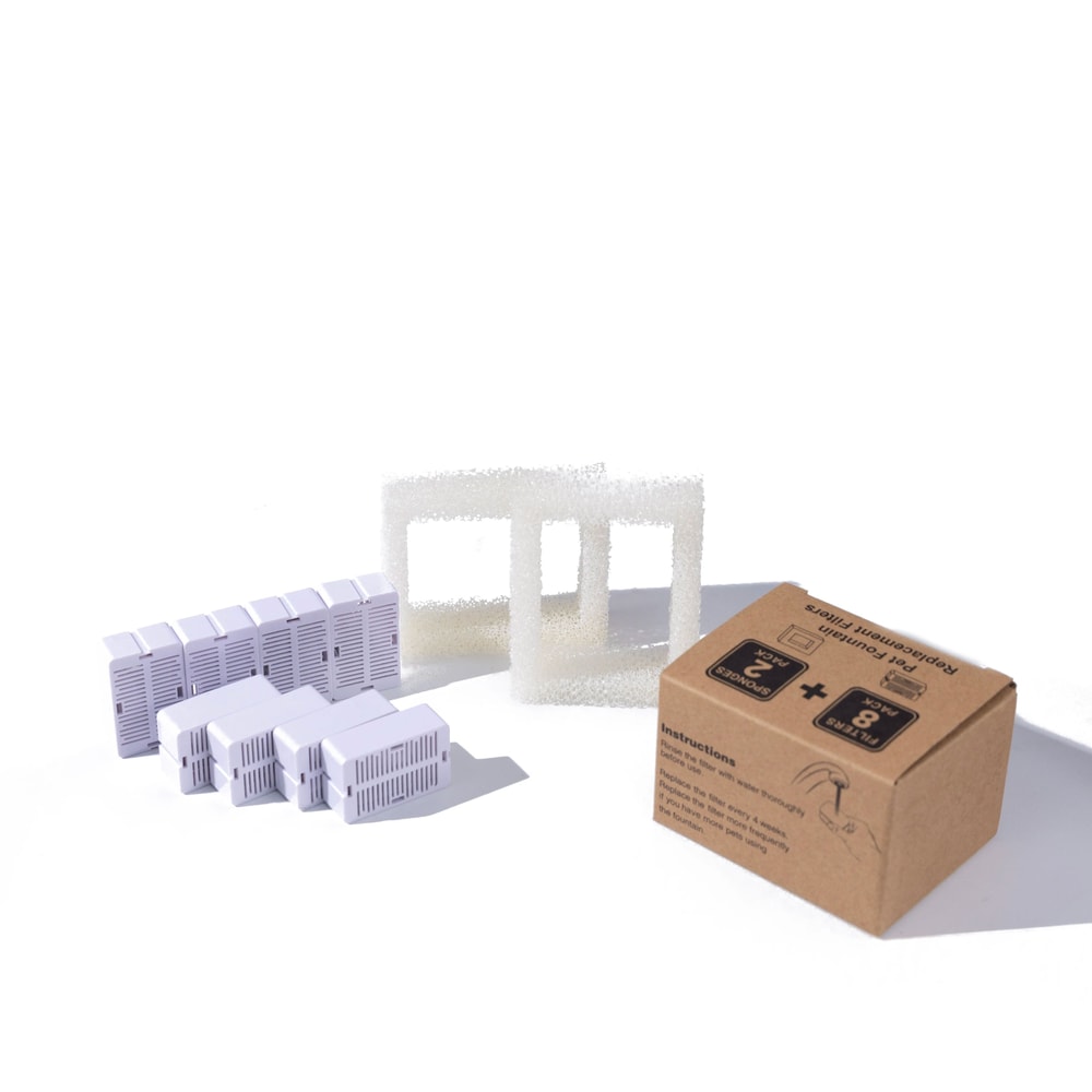 Cat Water Fountain Replacement Filter Set 2