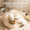 3PCS Catnip Plush Fur Ball Cat Toys 2