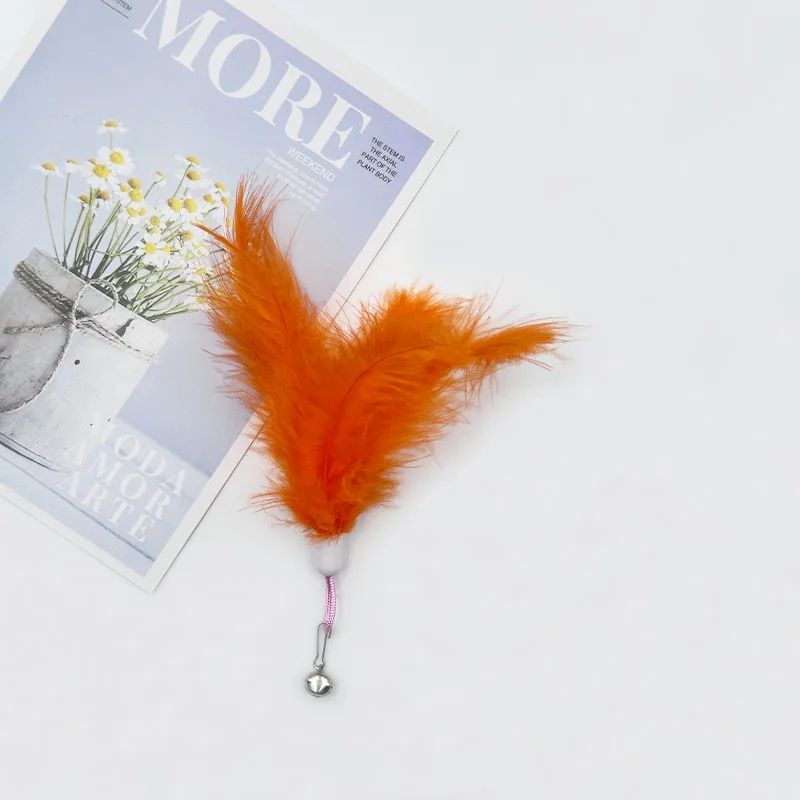 Feather Bell Replacement Wand Toy Set 4
