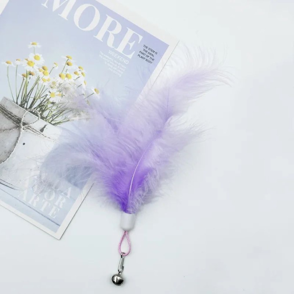 Feather Bell Replacement Wand Toy Set 5