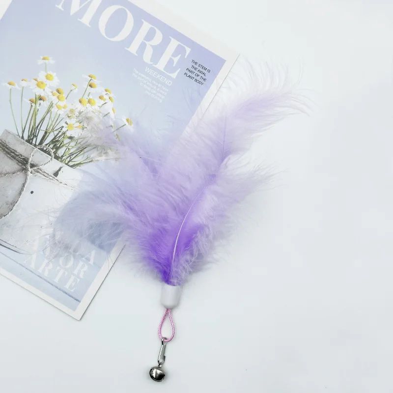 Feather Bell Replacement Wand Toy Set 5