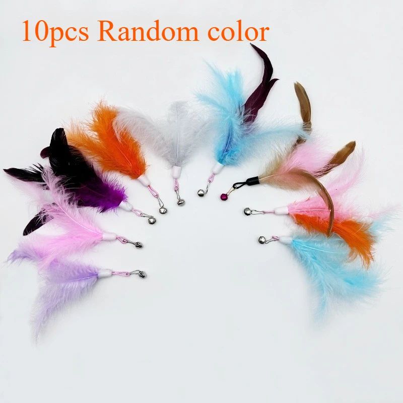 Feather Bell Replacement Wand Toy Set 8