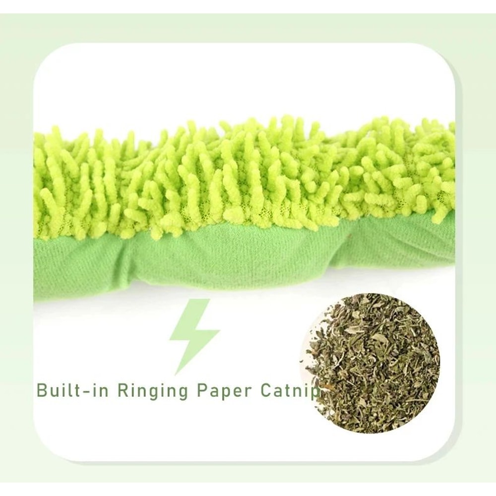 Catnip Silvervine Caterpillar Chew Toy 5