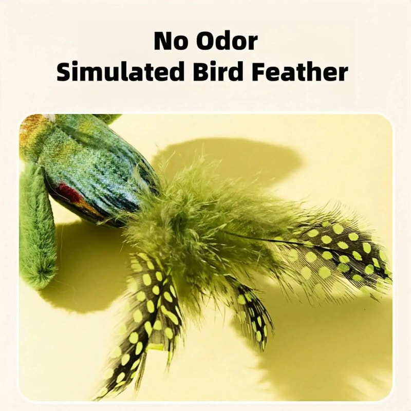 Interactive Hanging Bird Cat Teaser Toy 7