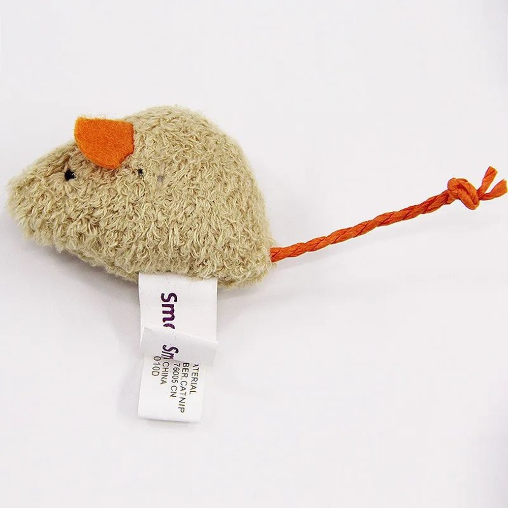 3PCS Plush Simulation Mouse Cat Toys 4