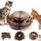 Round Magic Organ Cat Scratching Toy With Ball 0