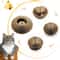 Round Magic Organ Cat Scratching Toy With Ball 3