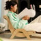 Wooden Sisal Cat Lounge Scratching Chair 3