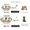 Stainless Steel Non Slip Pet Feeding Bowl 8