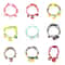 Colorful Braided Pet Collar With Bell 2