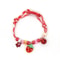 Colorful Braided Pet Collar With Bell 7