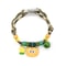 Colorful Braided Pet Collar With Bell 13