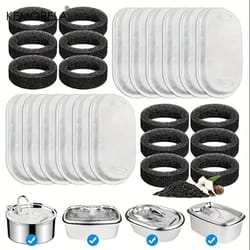 multi pack pet water fountain replacement filters