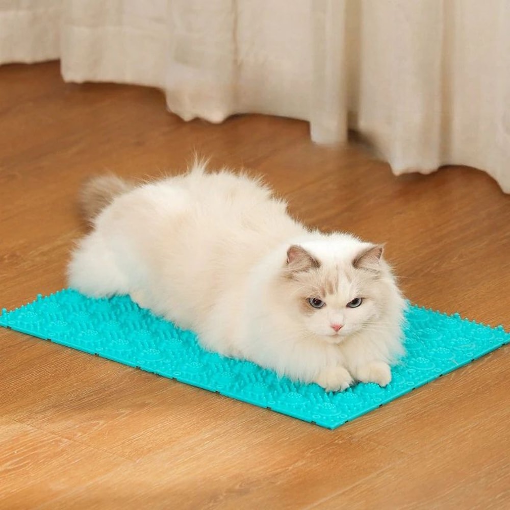 Self Cleaning Cat Massage Grooming Comb 4