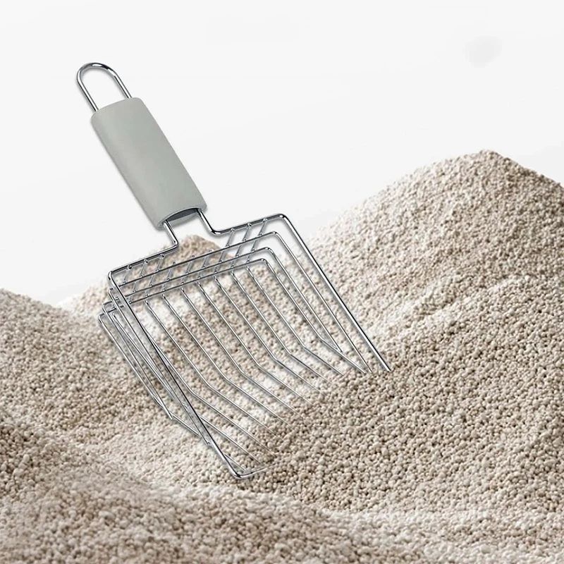 Heavy Duty Stainless Steel Cat Litter Scoop 2