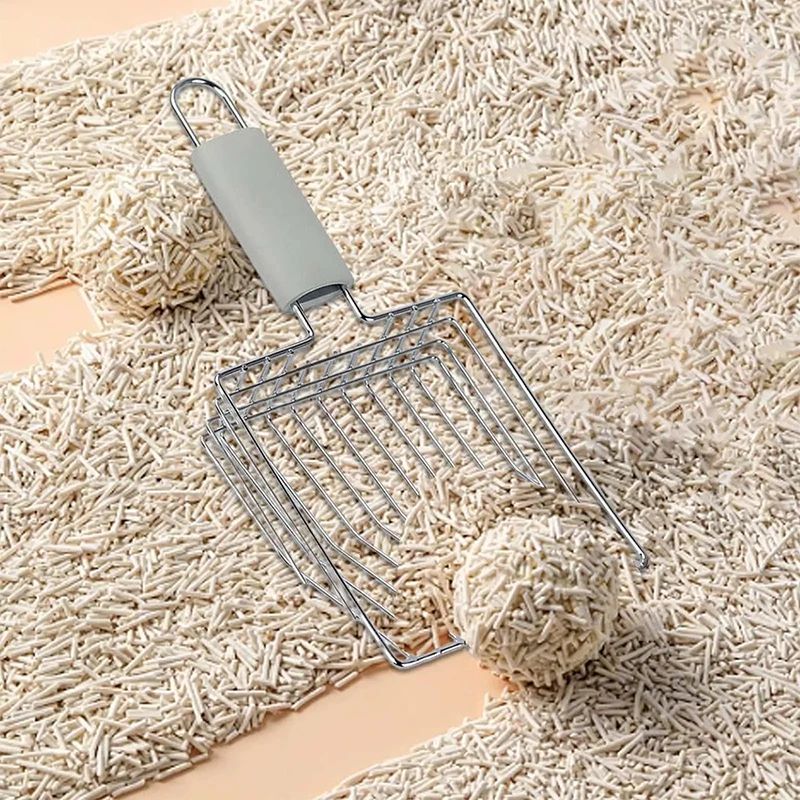 Heavy Duty Stainless Steel Cat Litter Scoop 3