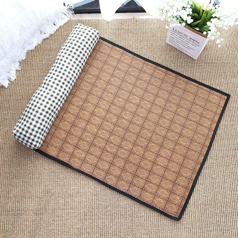 Natural Cooling Rattan Pet Bed Mat 25