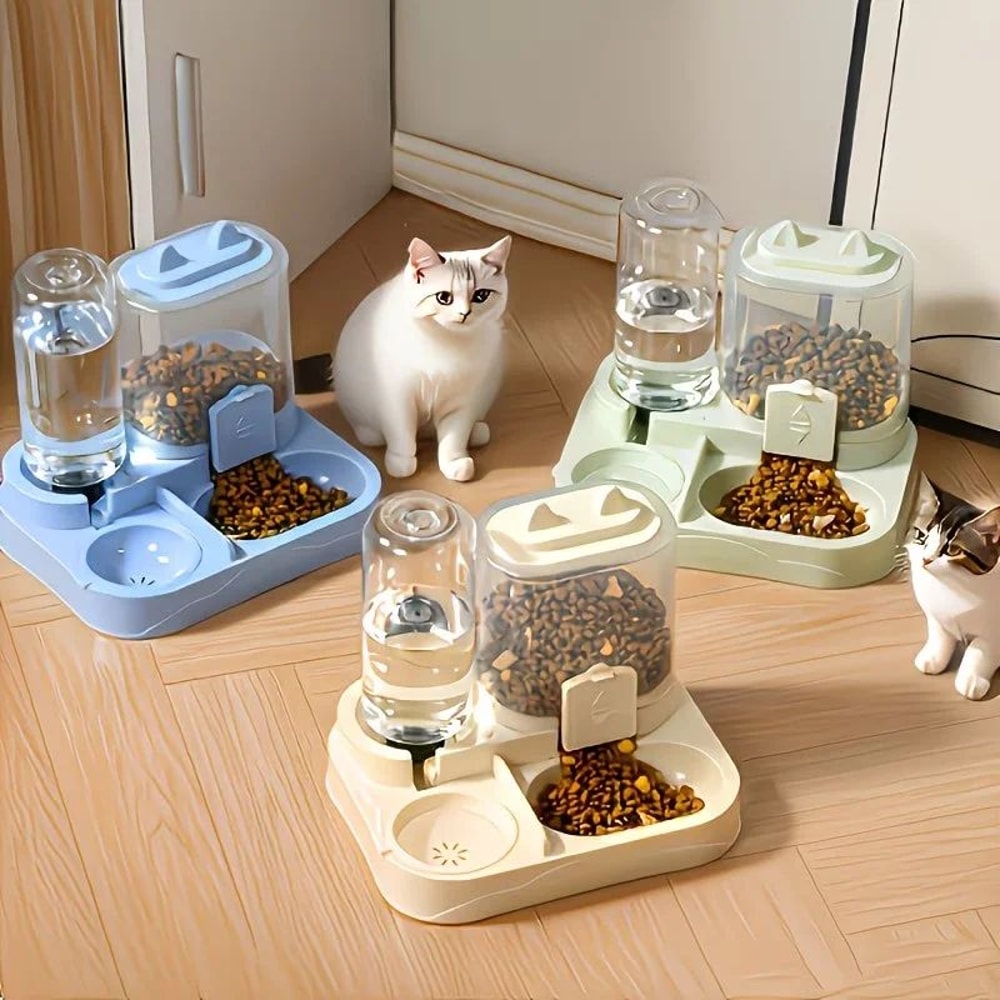 2 In 1 Pet Feeder And Water Dispenser Set 2