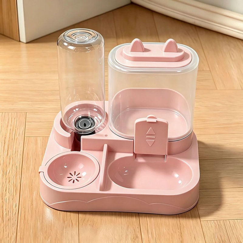 2 In 1 Pet Feeder And Water Dispenser Set 7