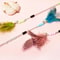 Retractable Feather Teaser Wand Cat Toy Set 3
