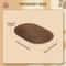 Oval Corrugated Cat Scratcher Bed And Furniture Protector 10