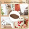 Oval Corrugated Cat Scratcher Bed And Furniture Protector 5