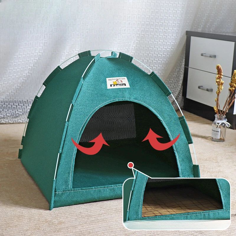 Foldable Breathable Pet Tent House 1