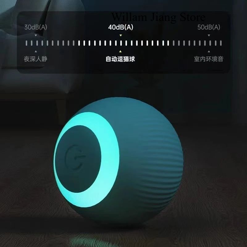 Rechargeable Interactive Rolling Cat Ball Toy 1