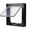 Weatherproof 4 Way Locking Cat Door 8