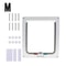 Weatherproof 4 Way Locking Cat Door 10