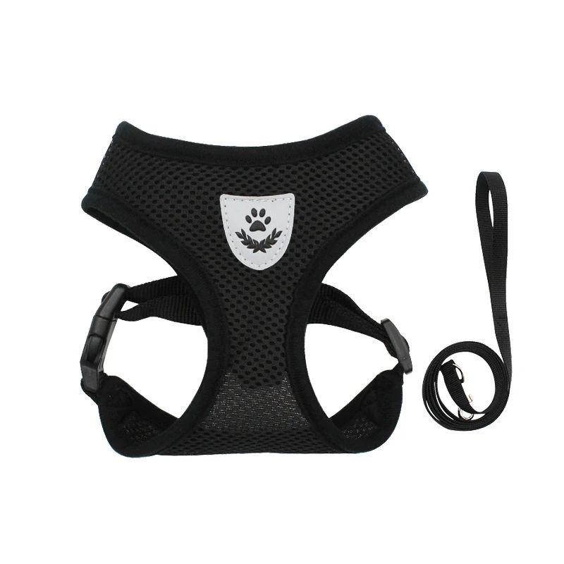 Escape Proof Reflective Cat Harness And Leash Set 4