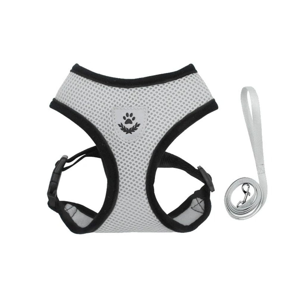 Escape Proof Reflective Cat Harness And Leash Set 5