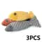 3PCS Fish Catnip Interactive Kicker Toy Set 6