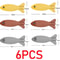 3PCS Fish Catnip Interactive Kicker Toy Set 7