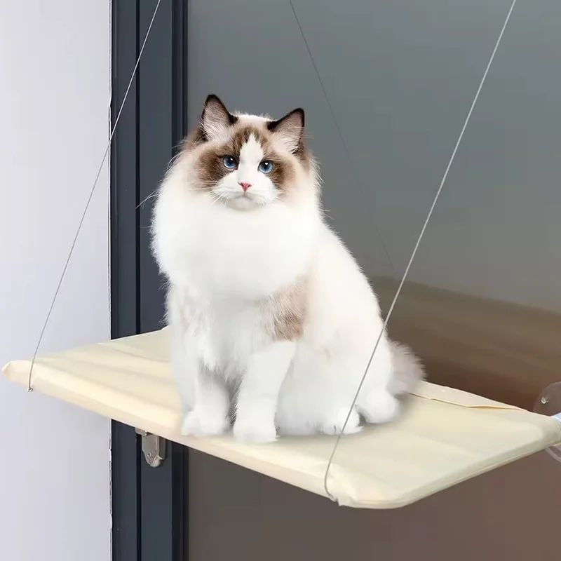 Ultra Soft Window Mounted Cat Hammock Bed 1