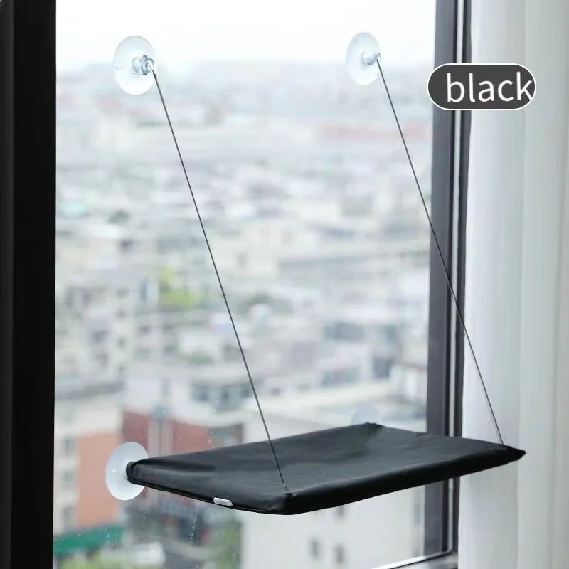 Ultra Soft Window Mounted Cat Hammock Bed 8