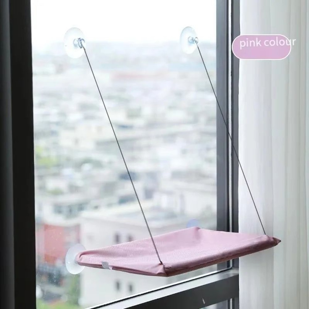 Ultra Soft Window Mounted Cat Hammock Bed 10