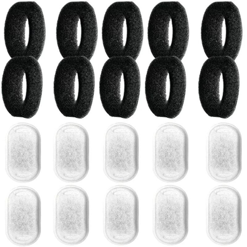 Activated Carbon Replacement Filters For Pet Water Fountain 7