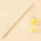 Wooden Tortoise Cat Teaser Stick Toy With Bell 5