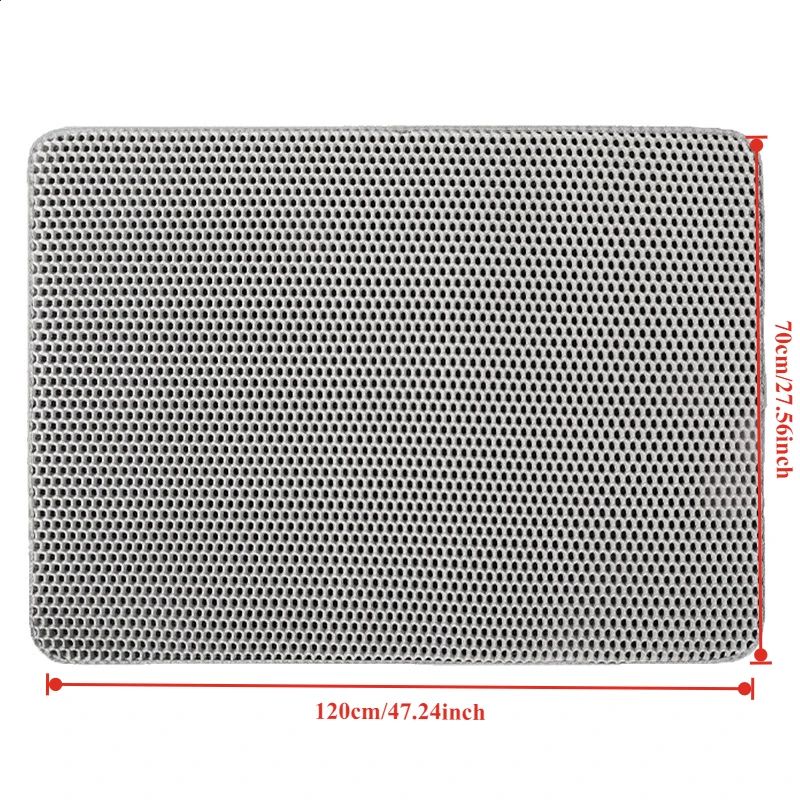 Waterproof Double Layer Cat Litter Box Trapping Mat 7