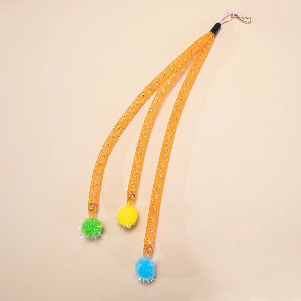Interactive Elastic Cat Toy Replacement Head Set 1