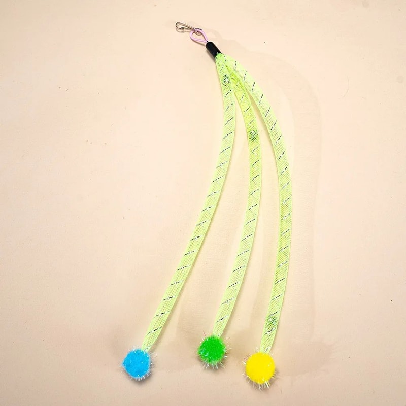 Interactive Elastic Cat Toy Replacement Head Set 3