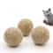 Eco Friendly Sisal Cat Chew And Fetch Ball 1