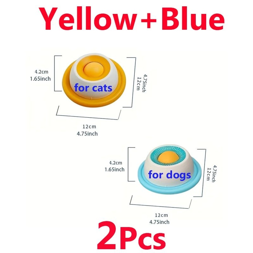 Yogurt Lick Mat Slow Feeder Bowl For Pets 8