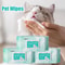 100 Sheets Gentle Pet Cleaning Wipes 0