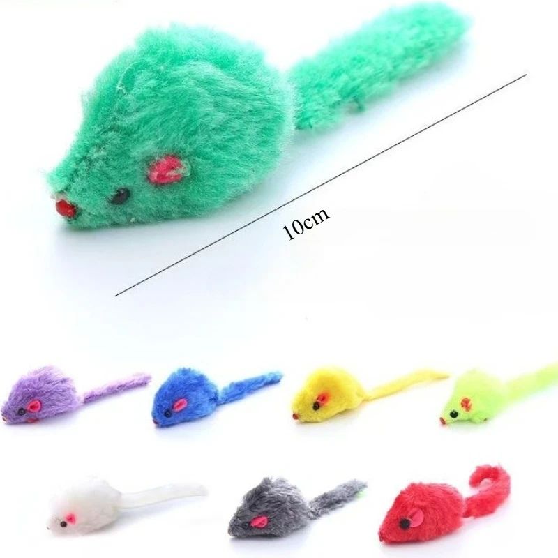Squeaky Catnip Mouse Toy For Cats 7