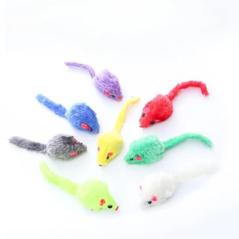 Squeaky Catnip Mouse Toy For Cats 8